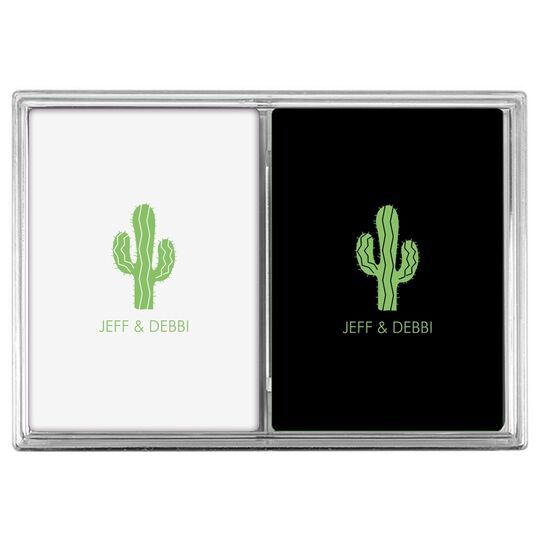 Desert Cactus Double Deck Playing Cards